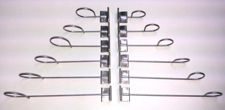 P Clips in a range of sizes